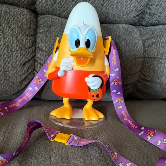 NEW Disney Parks Halloween Vampire Stitch Popcorn Bucket & Donald Duck Sipper - Picture 12 of 16